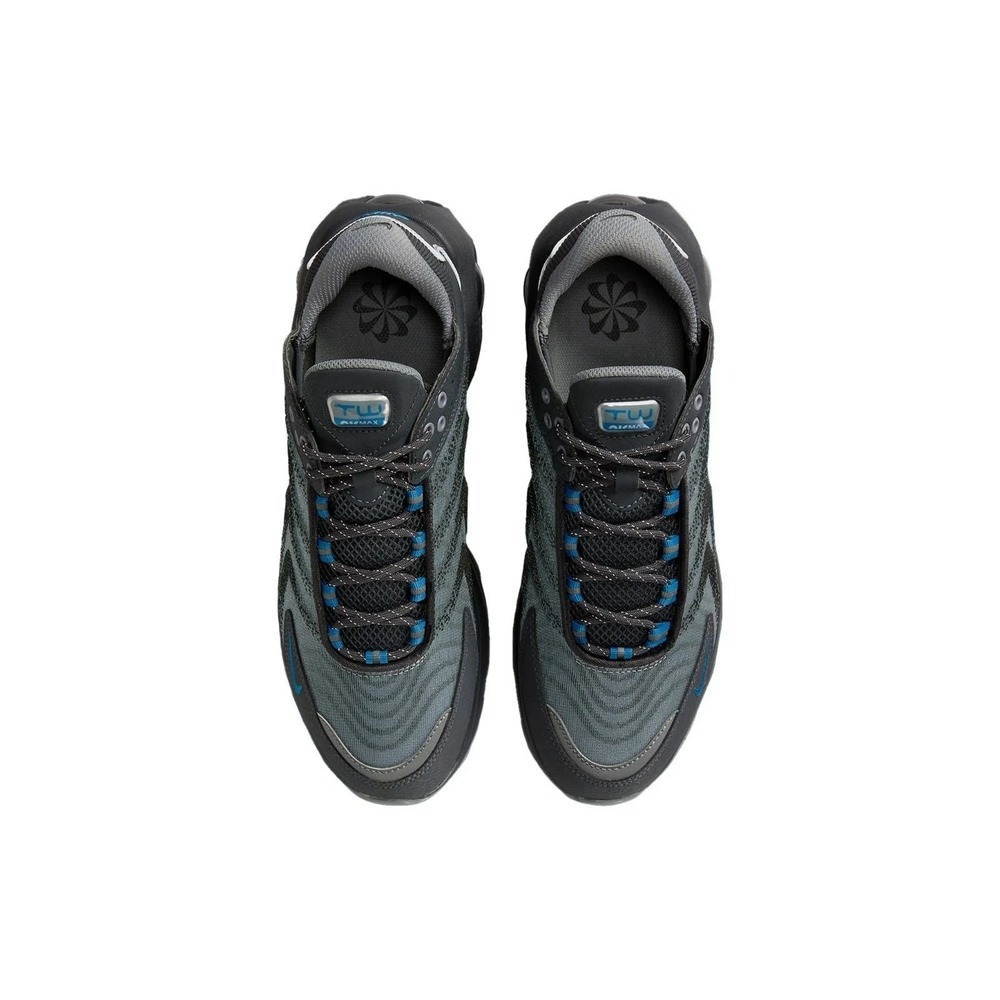 Nike Air Max TW NN Mens Sz 13 Cool Grey Black Blue Athletic Sneakers FV0940-001 - Picture 4 of 5